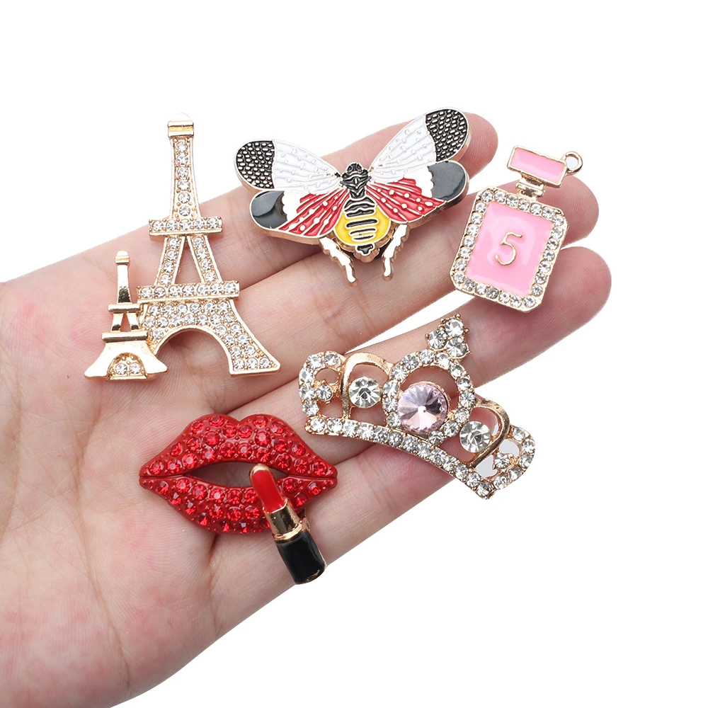 1 шт. Новинка дизайнерская цепочка Брендовая обувь Дизайнерские Кроксы украшения