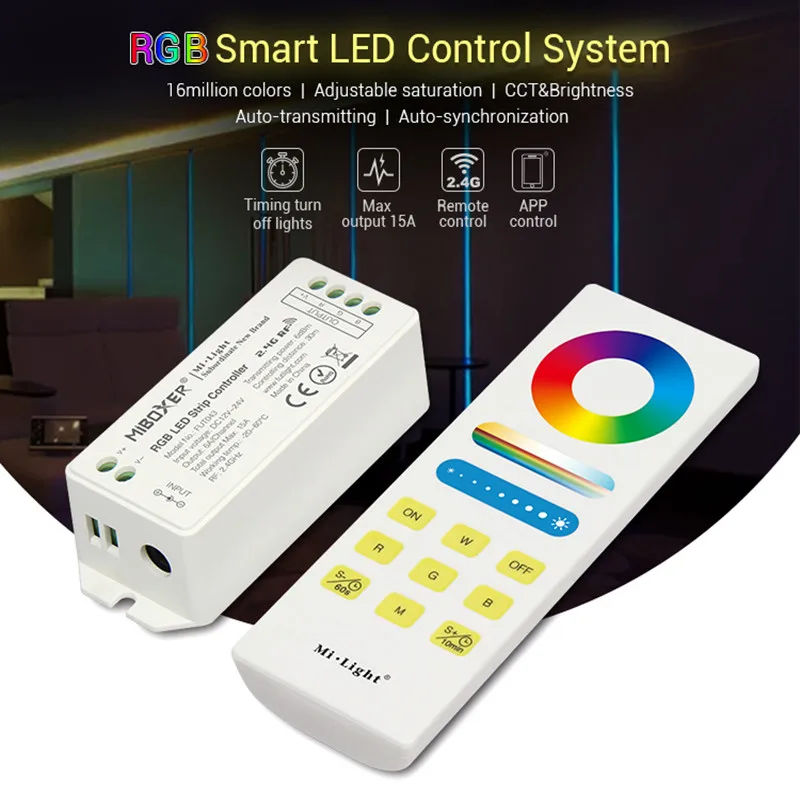 Смарт контроллер для светодиодных лент Mi Boxer RGB RGBW + CCT FUT043 FUT044 FUT045 FUT043A FUT044A FUT045A 12 в