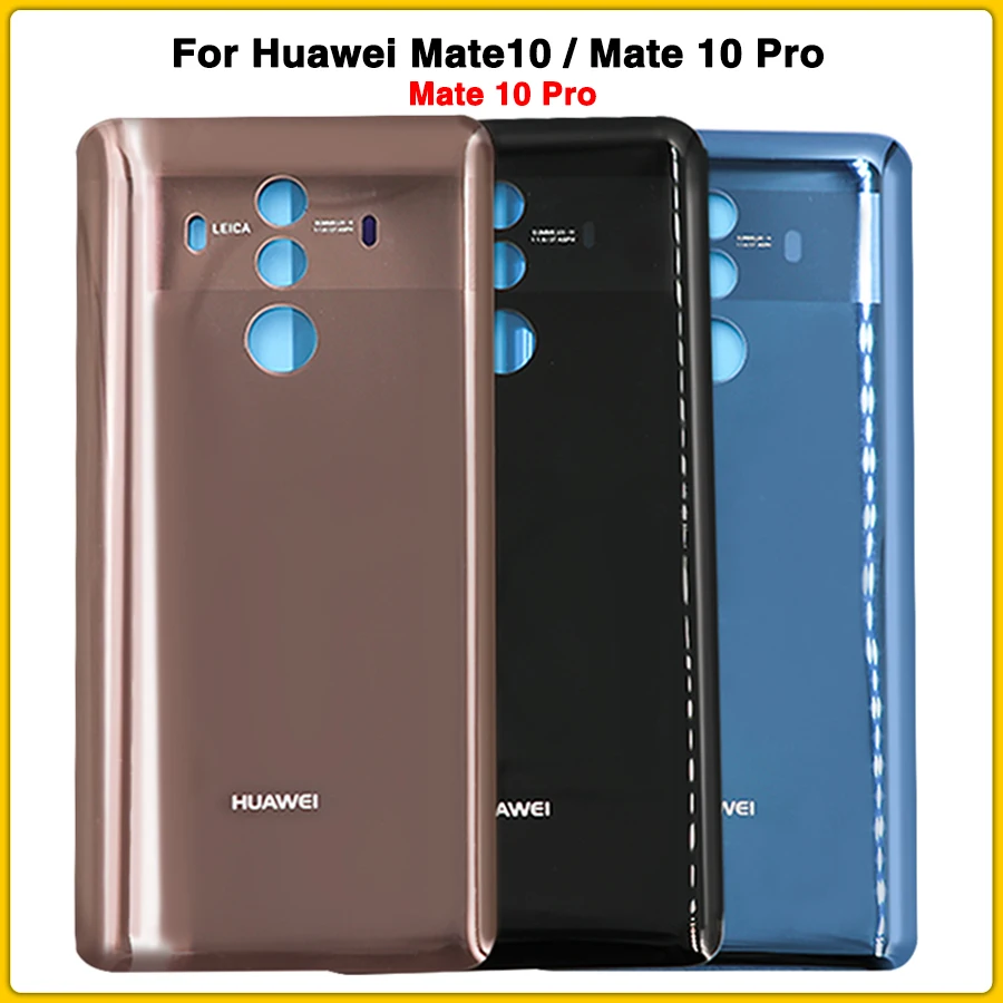 Чехол для задней крышки mate 10 для huawei mate 10 mate 10 Pro, крышка для батареи, задняя крышка для задней крышки, стекло, запасные части