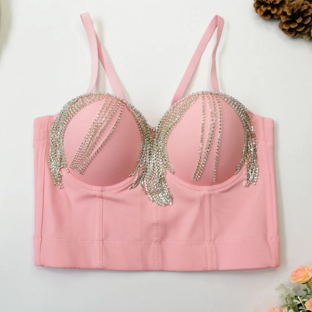 Corset With Rhinestones Corset Belt Waist Trainer Body Shaper Fajas Colombianas Reductora