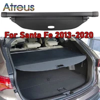 trunk parcel shelf cover for hyundai santa fe 2021 2020 2019 2018 2017 2016 2015 2014 2013 retractable rear racks spacer curtain