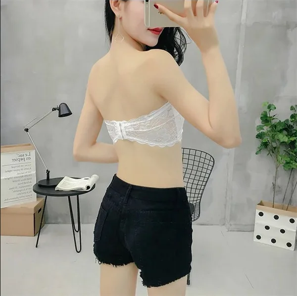 Бюстгальтер Bralet, бюстье, застежка сзади, сексуальный бренд, женское кружевное цветочное укороченное нижнее белье, мягкий бюстгальтер без косточек, Топ без бретелек