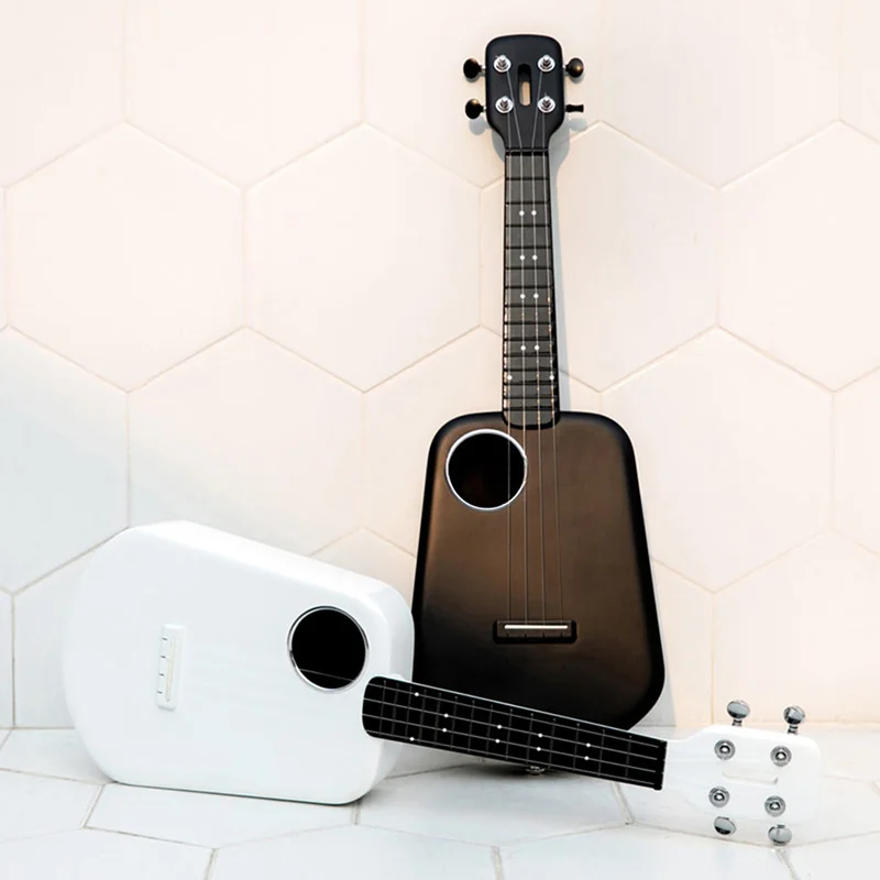 

Carbon Fiber LED Bluetooth 23 Inch USB Smart Ukulele APP Control Bluetooth Concert Soprano Ukulele Guitar Musical Instrument