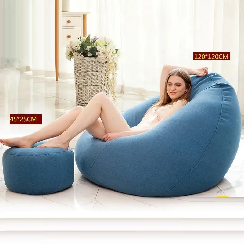 Sedie Puf Koltuk Divano Poltrona Tatami Cadir Silla компьютерная Pouf кровать Totoro Puff Asiento сумка для стула