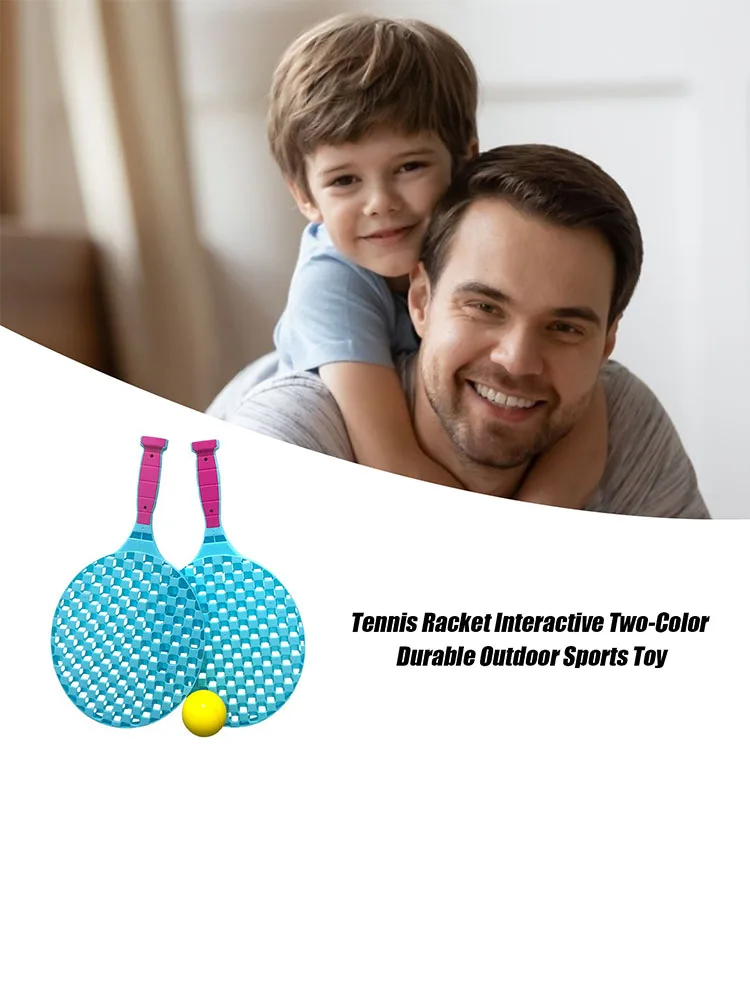 

1 комплект, детские пластиковые теннисные ракетки для бадминтона