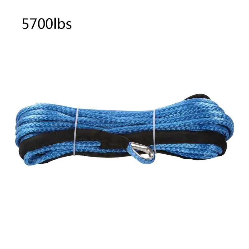

Winch Rope Car Emergency Trailer Belt 5700LBs/7700LBs Vehicle Towing Winch Cable