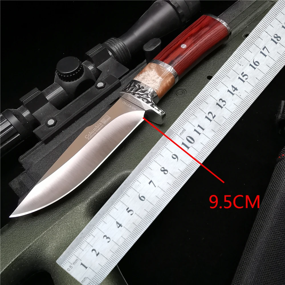 Охотничий нож высокого качества уличный портативный острый прямой из