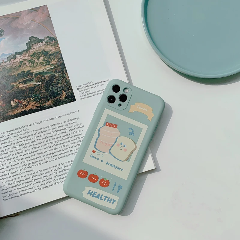 

SJJING Suitable for IPhone 12, Apple XS, 8 Plus, Fine Hole, 11Pro Max, Soft Shell, Liquid Silicone Phone Case
