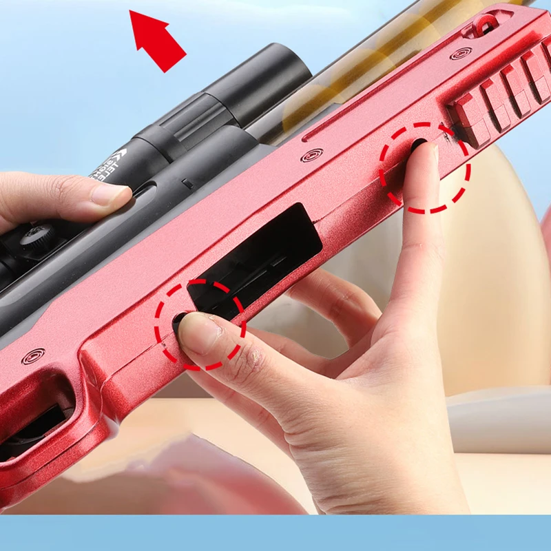 Снайперская винтовка AWM M24 EVA мягкая пуля ручной игрушечный пистолет с мишенью для