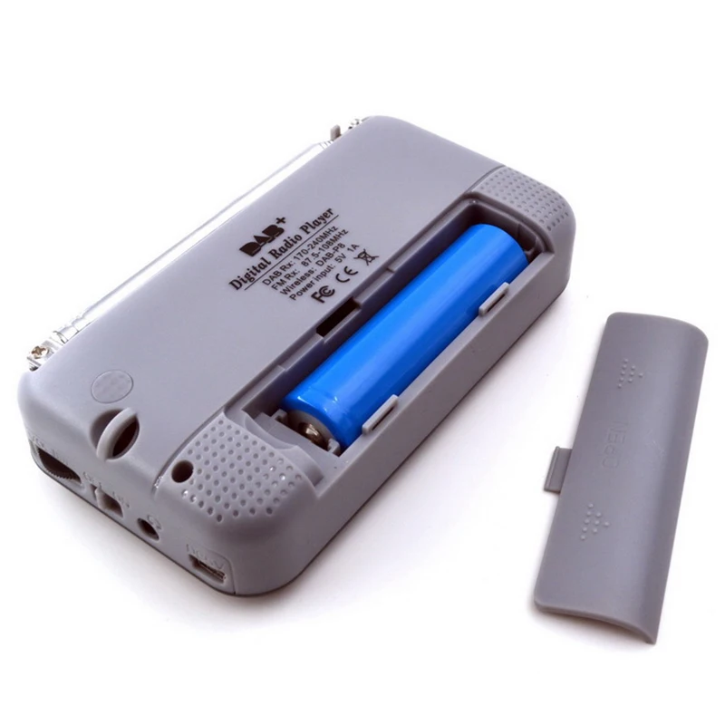 Цифровой карманный радиоприемник DAB/DAB + портативный Перезаряжаемый FM Компактный