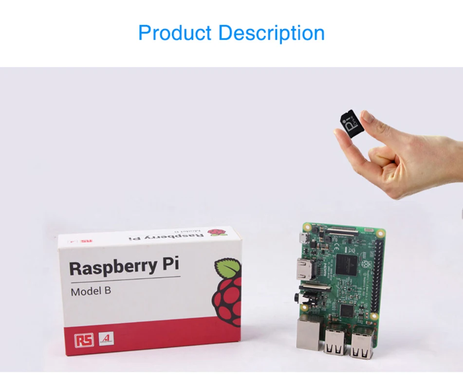 BaseQi Stealth Drive Micro SD для sd-адаптера для Raspberry Pi