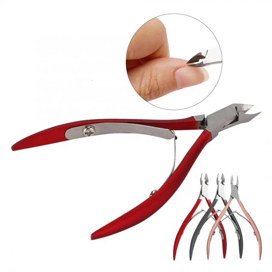 Кусачки для ногтей из нержавеющей стали ножницы омертвевшей кожи приспособление