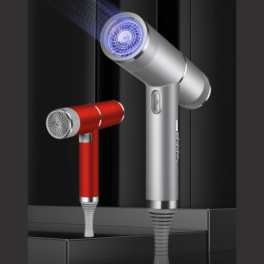 

Professional hair care household with negative ion hair dryer strong wind smooth fast drying anion Portable Diffuser Blow Dryer
