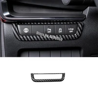abs mattecarbon fibre for mazda 3 2019 2020 accessories car headlamps adjustment switch cover trim sticker car styling