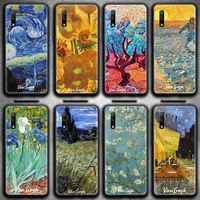 van gogh 3d art phone case for huawei honor 30 20 10 9 8 8x 8c v30 lite view 7a pro