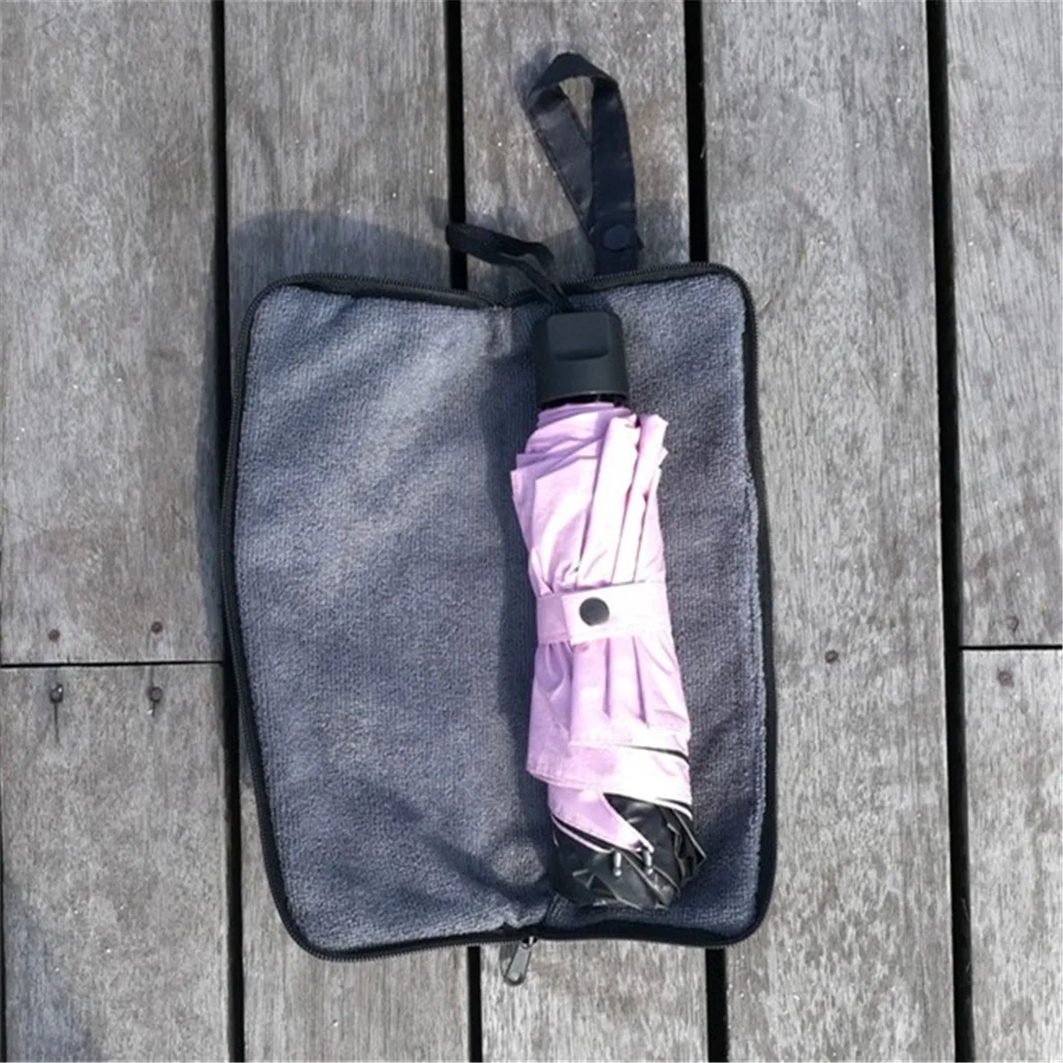 

Portable Outdoor Folding Umbrella Bag Super Water-Absorbent Umbrella Case Cover