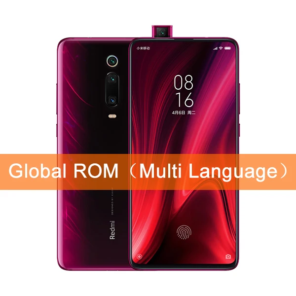 Global ROM Red Xiaomi Redmi K20 Pro, 8 ГБ ОЗУ, 256 Гб ПЗУ, Snapdragon 855, четыре ядра, 6,39 дюймов, 48 Мп+ 20 МП, 4000 мАч, 2340x1080, FHD - Цвет: Global ROM Red