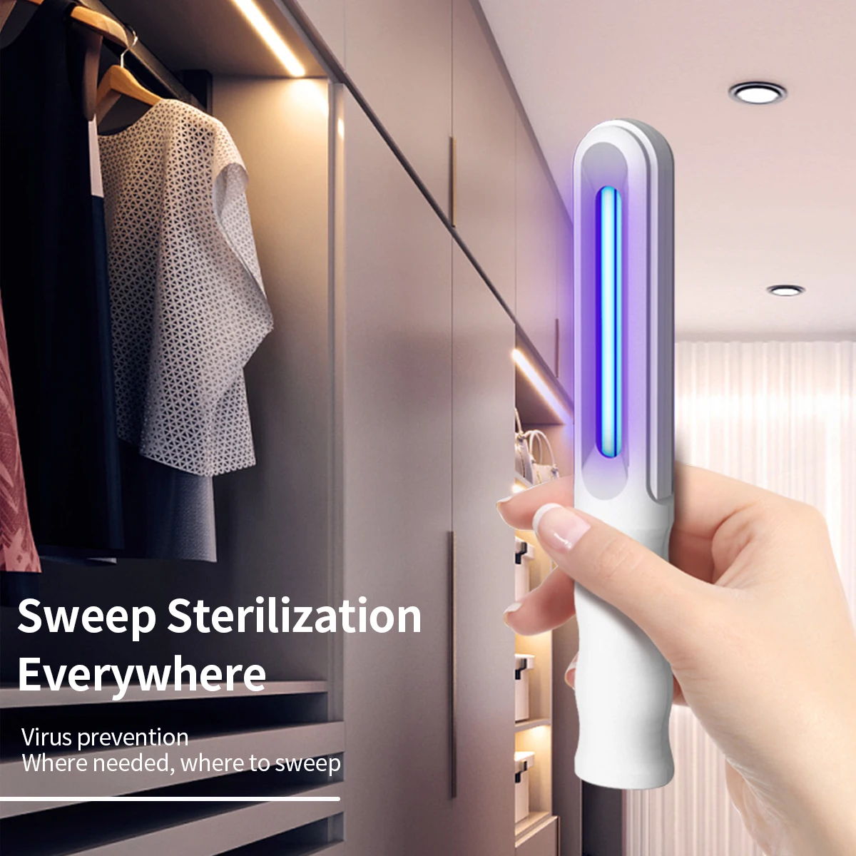 Портативный УФ лампа мини портативный стерилизация ультрафиолетового