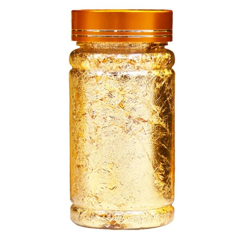 Декоративные хлопья для листьев золотой серебряный конфетти Материалы