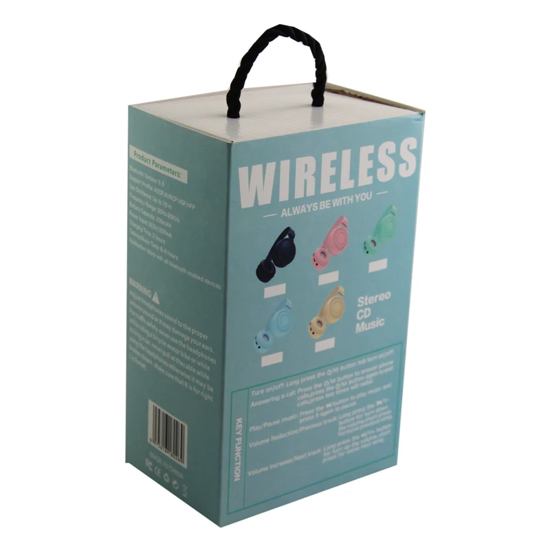 Детские наушники с микрофоном музыкальные Детская гарнитура складные басы