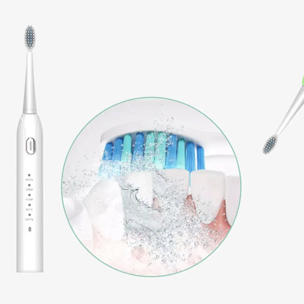 

High Frequency Sound Wave Electric Toothbrush Convenient Xh-299 Five Grades Toothbrush Long Endurance Tooth Cleaning Tooth Brush