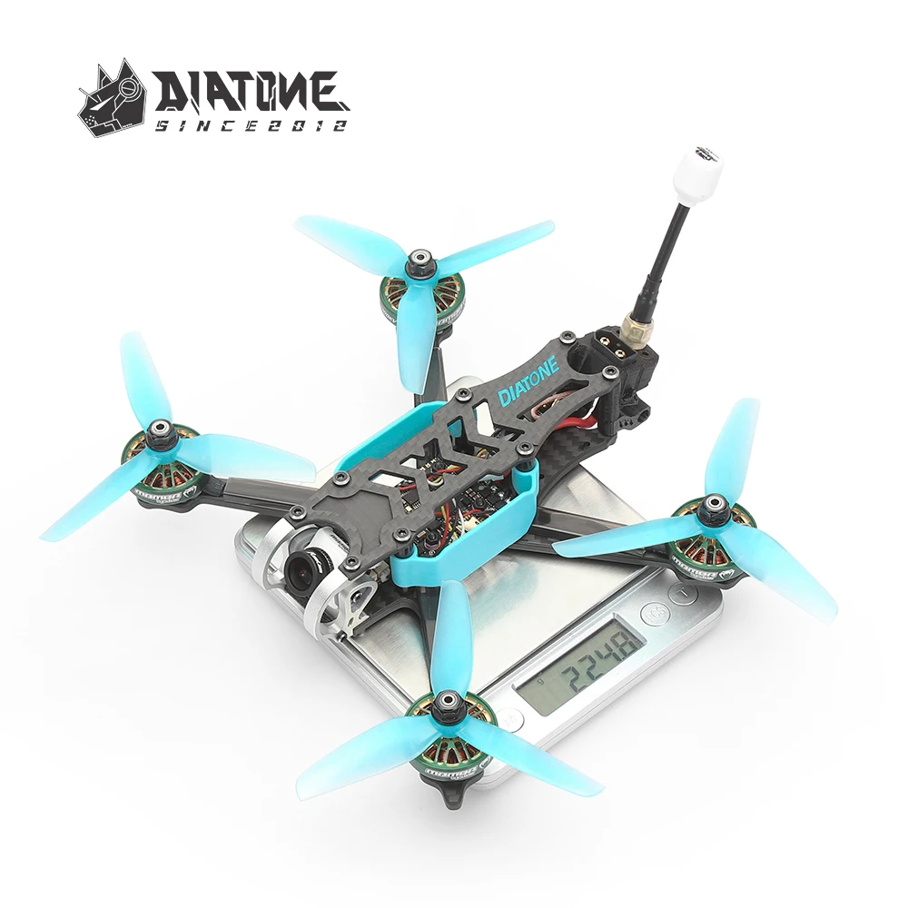 Дрон DIATONE Roma F4 4/6S FPV Mamba F411 25A AIO Toka 2203 5 MotorBNF MSR/приемник TBS |
