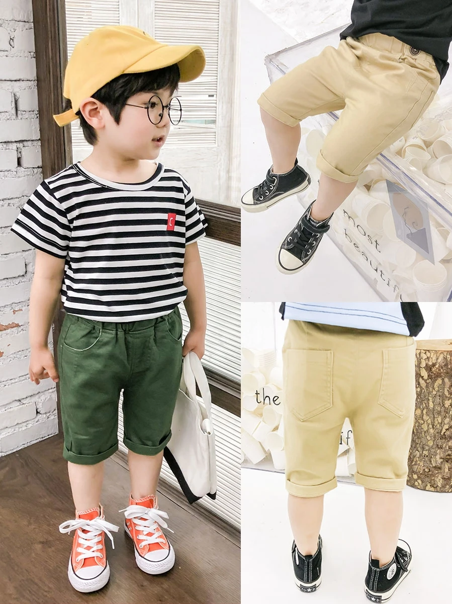 

New Fashion Summer Children Shorts For Boy Casual Shorts Toddler Kids Short Casual Sports Pants Boy Girl 2-6Year