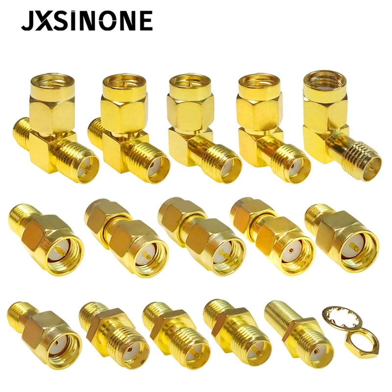 SMA Мужской Женский разъем адаптера Наборы пакет армированным пластиком и РЧ