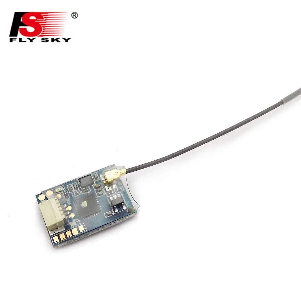 Flysky FS-A8S A8S V2 2.4G 8CH Mini Receiver PPM i-BUS SBUS Output For FS-i6 FS-i6S Airplane FPV Racing Drone transmitter - купить по