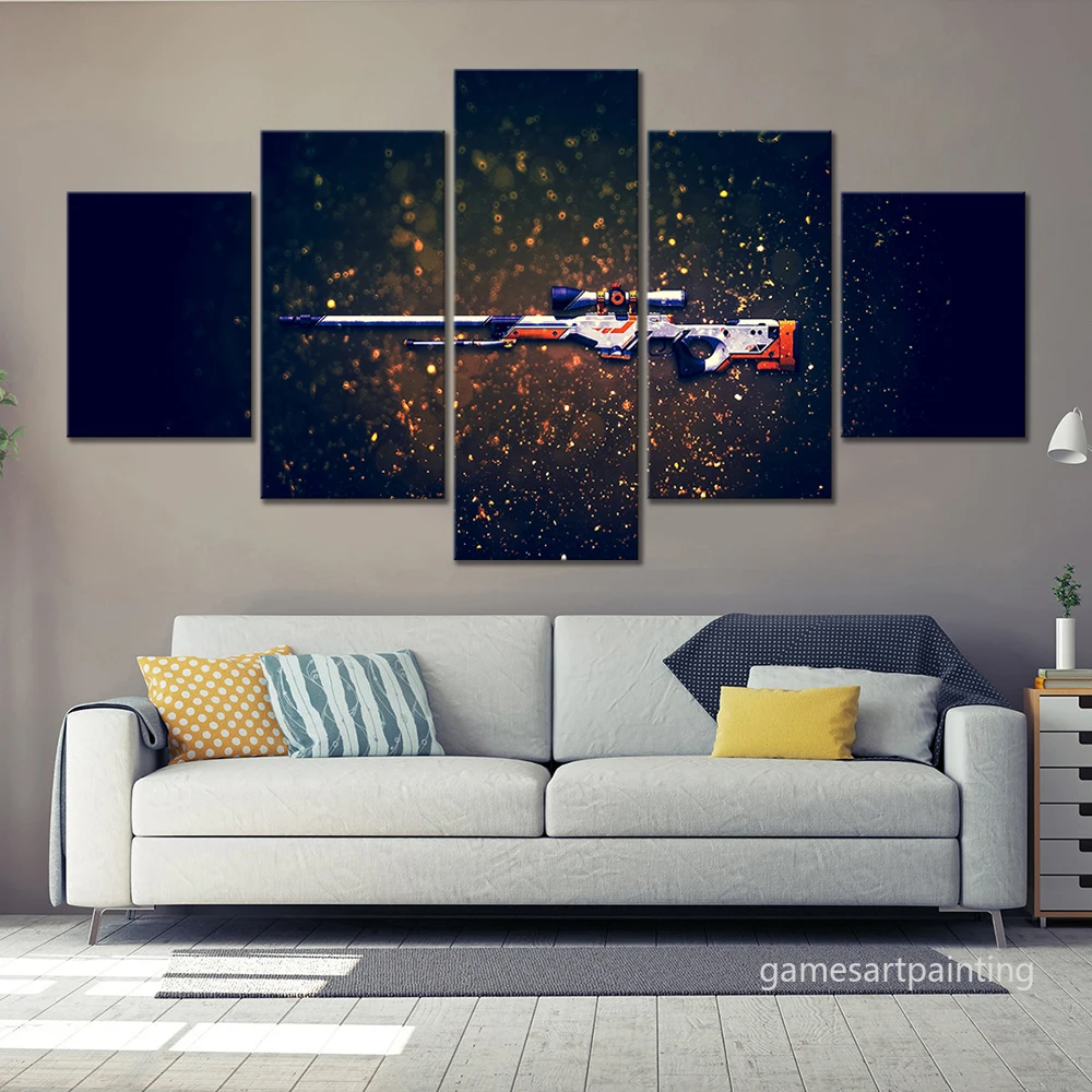 5 шт. Дракон Лори CSGO видео игры Искусство HD Настенная картина для декора спальни