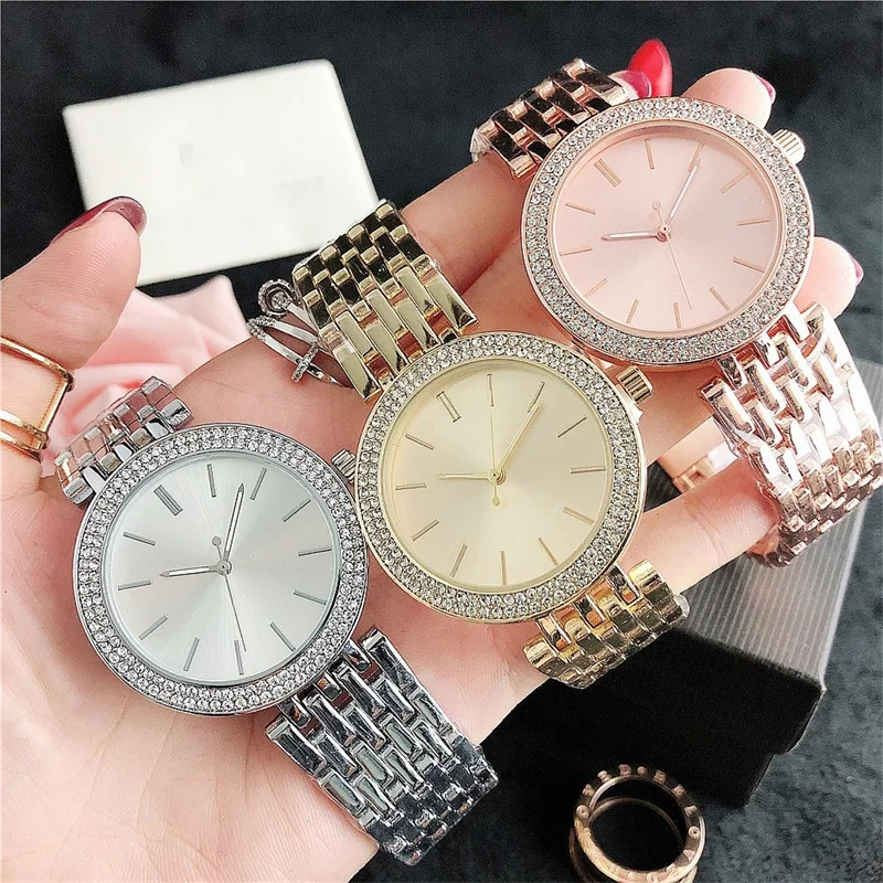 

Relógio invacessível feminino de marca de luxo, relógio de pulso de quartzo para mulheres, em aço inoxidável, dropshipping, 2021