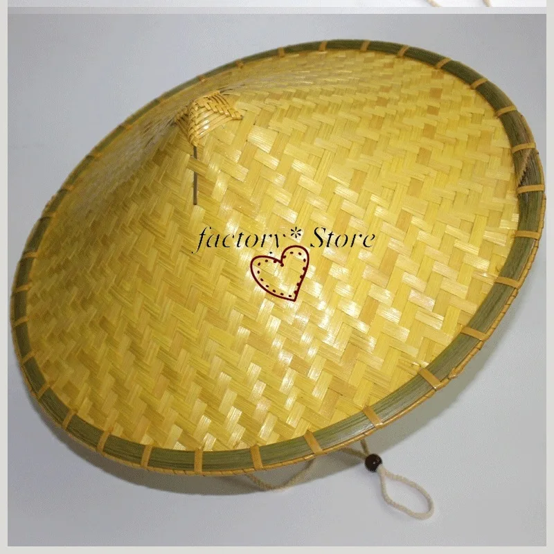 Бамбуковая соломенная шляпа для фермера декоративная выступлений рыболовная