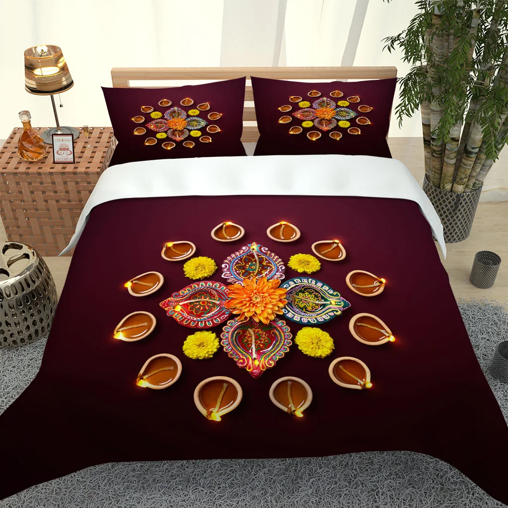 

Комплект постельного белья в богемном стиле, 2/3 предмета