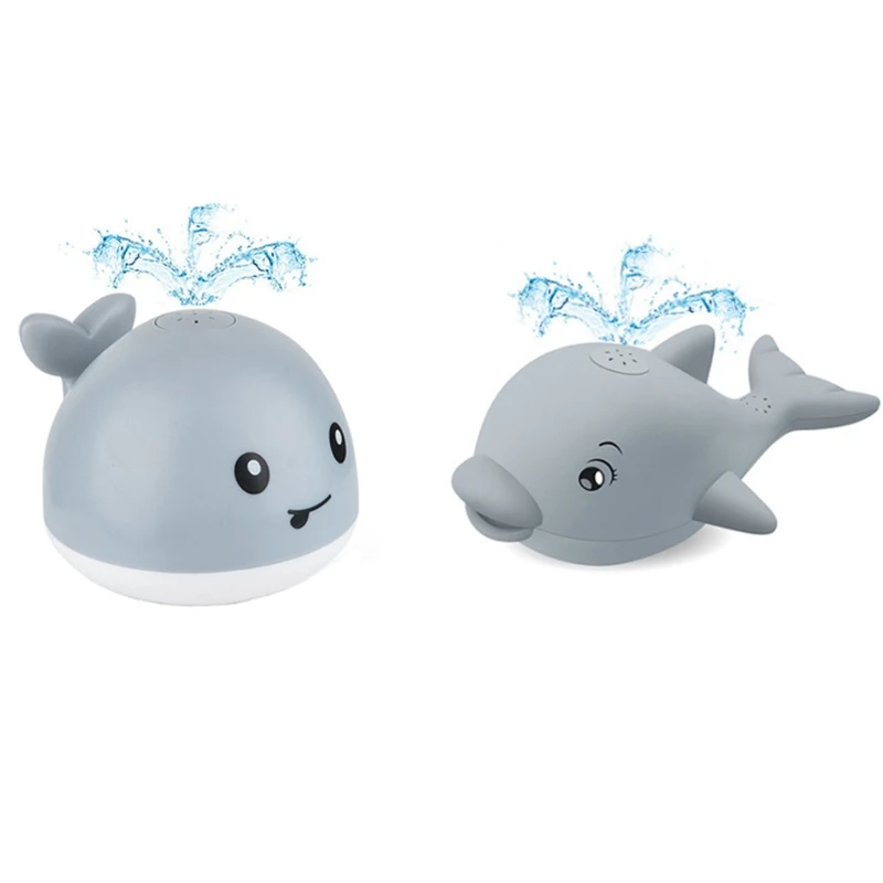 

Bathing Toy Education Bath Playing Toys Cartoon Whale Dolphin Shower Fountain Toys Electric Bathtub Spray Toy for Babies