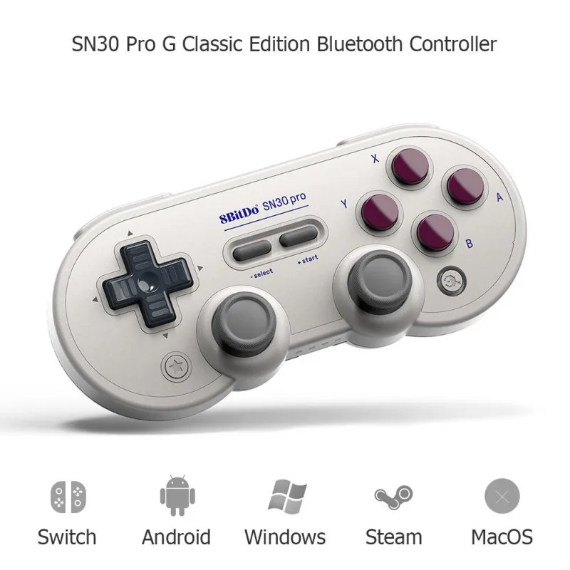 Оригинальный 8bitdo SN30 Pro SF30 N30 Pro2 геймпад для Nintendo Switch macOS Android джойстик беспроводной