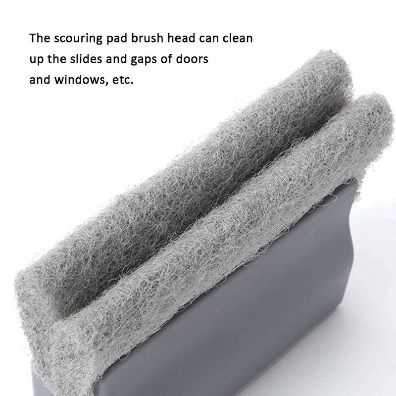 

1PC Groove Cleaning Brush Durable Detachable Corners Gaps Clean Brush Clean Window Slot Clean Tool For Home Cleaning Brushes