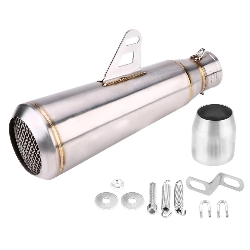 51 мм универсальный глушитель выхлопной трубы для мотоцикла кафе гонщика Kawasaki Honda