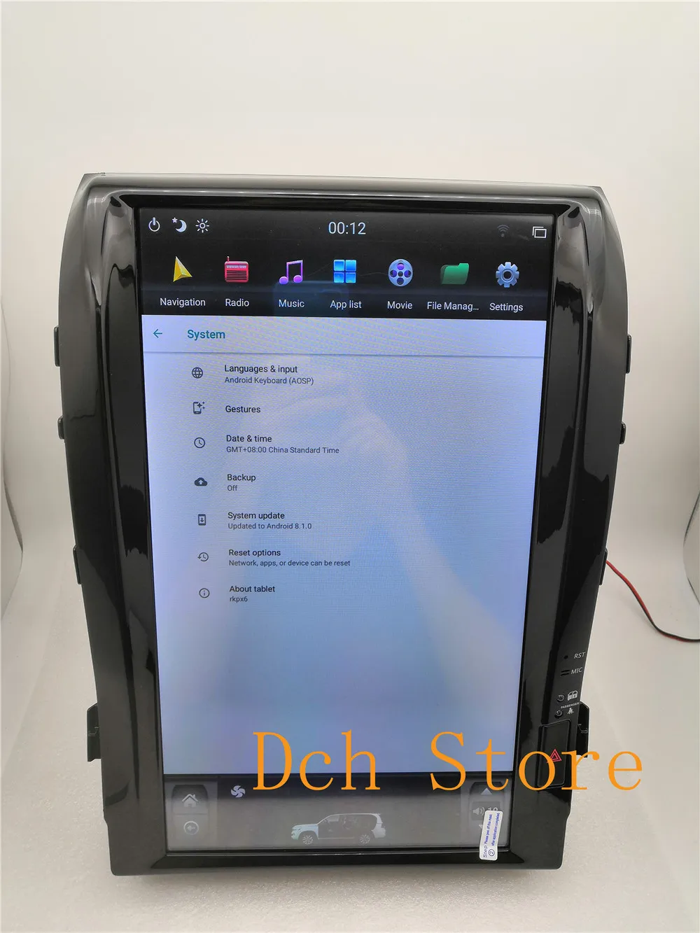 16 дюймов tesla стиль Android 8,1 автомобильный dvd-плеер GPS Navi для Toyota Land Cruiser landcruiser LC200 2007- VXR GXR px6 CARPLAY