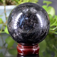 natural astrophyllite quartz crystalfireworks stone ball healing stone home decoration exquisite gifts souvenirs gift
