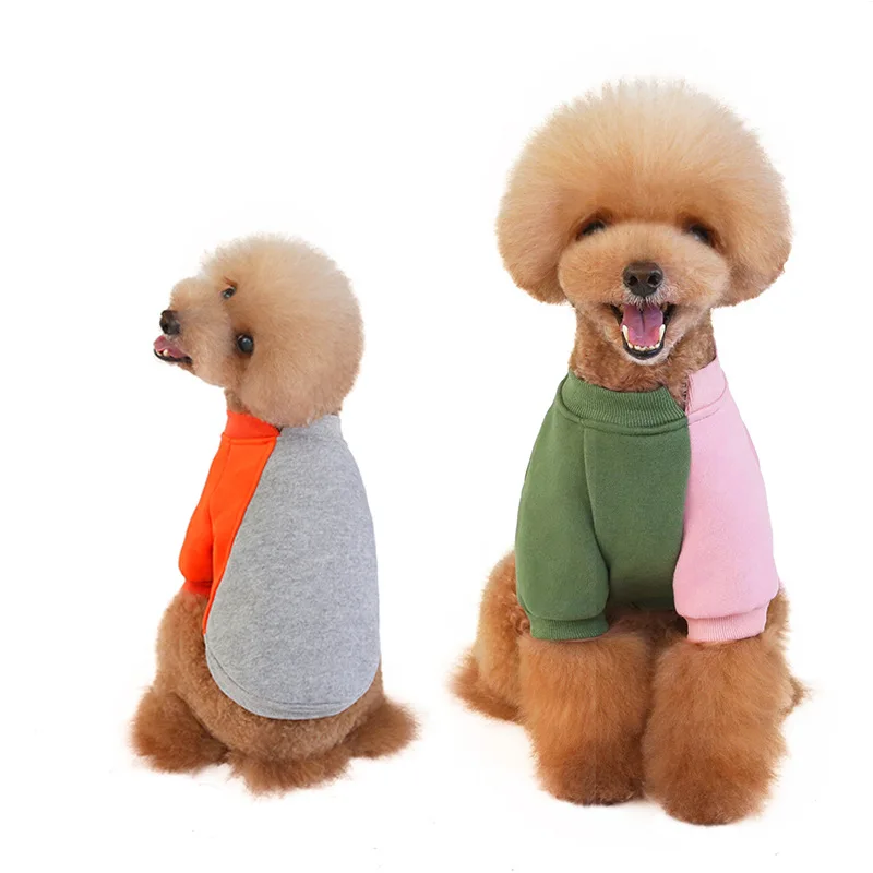 

Pets Winter Coats Small Medium Dog Clothes Hoodie Pomeranian French Bulldog Poodle Bichon Schnauzer Dog Outfits Garment Costumes
