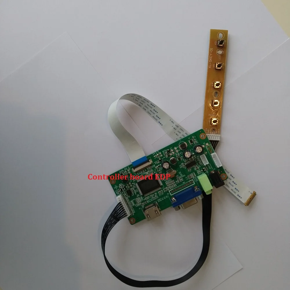 Плата контроллера для N156BGE-EA1 1366X768 монитор экран дисплей комплект VGA EDP светодиодный ЖК-драйвер HDMI DIY 30Pin 15,6"