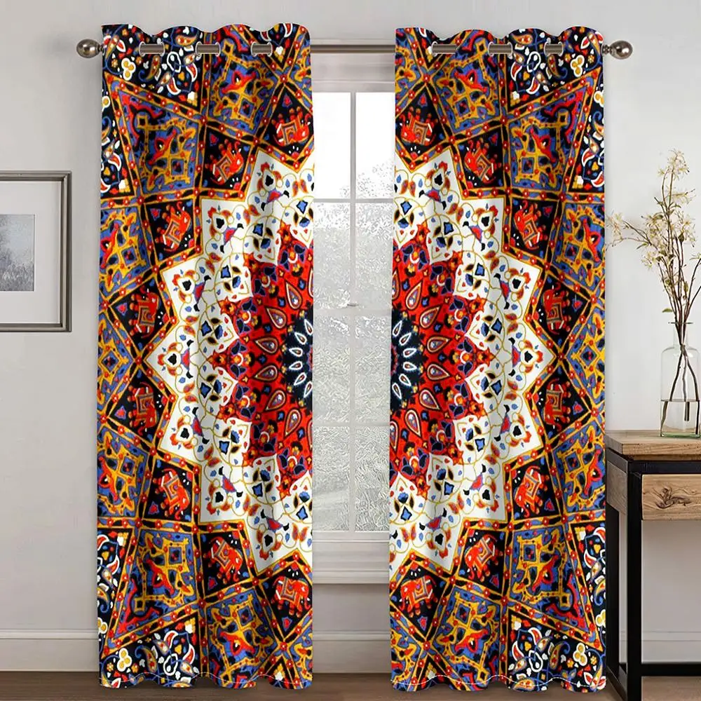 

Набор окон для спальни, гостиной с 3D-принтом, затенением, крючком и аксессуарами