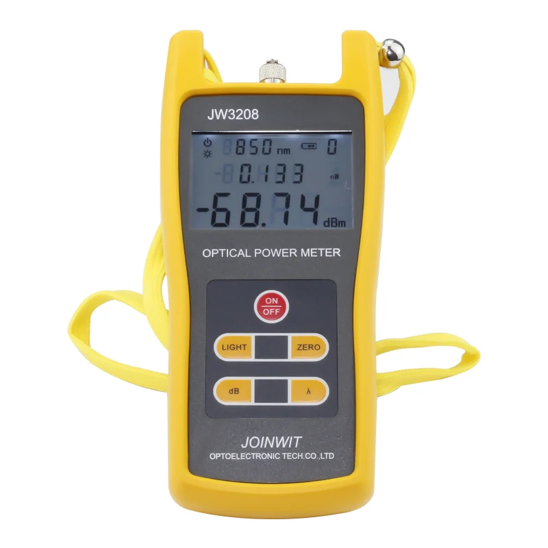 YUEYANTX JW3208A -70 ~ + 6dBm волоконно-оптический измеритель мощности или JW3208C -50 + 26dBm волоконно-оптический измеритель мощности с разъемом FC