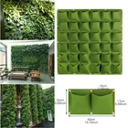 246912182536496472 карманы сад настенный посадочные сумки сад вертикальное овощная сеялка растут сумка цветочный горшок