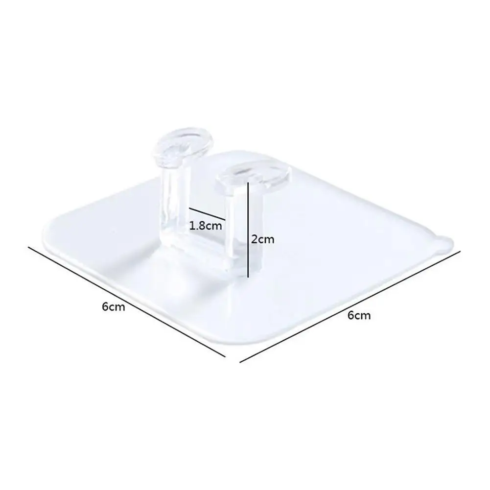 

10pcs Punch-Free Non-Marking Screw Stickers Wall Picture Hook Invisible Traceless Hardwall Drywall Picture Hanging Strong Paste