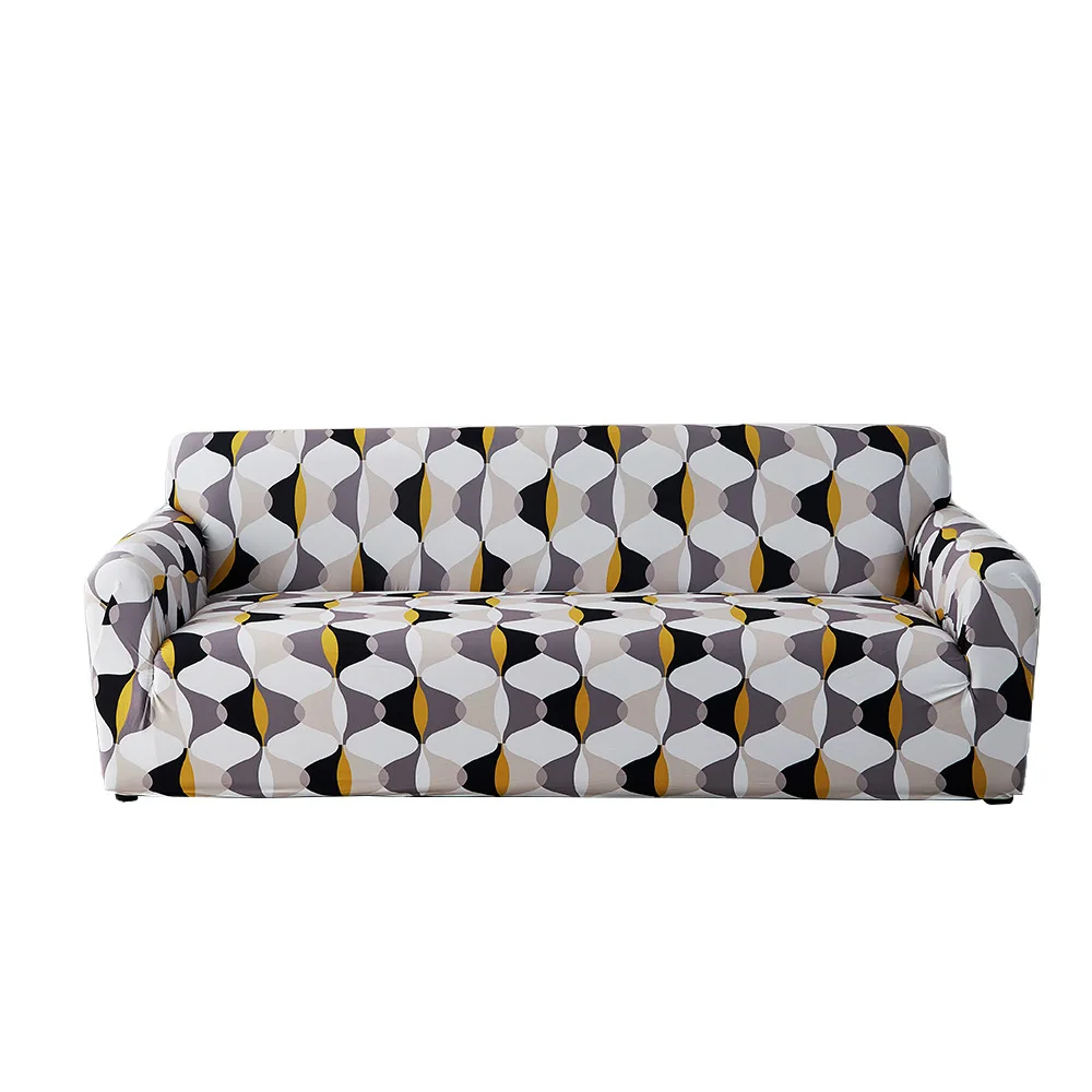 

Modern Simple Printed Sofa Cover All-inclusive Slip-resistant Elastic Cubre Sofa Towel Corner Sofa Cover Couch Cover
