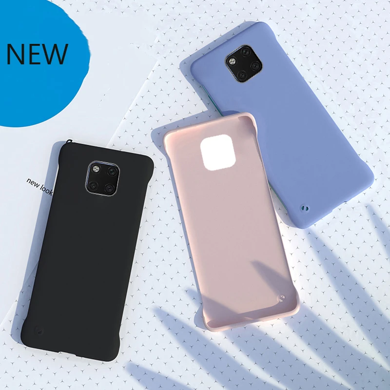 Чехол Lainergie для Huawei Mate 20 Pro матовая жесткая задняя крышка без рамки карамельных