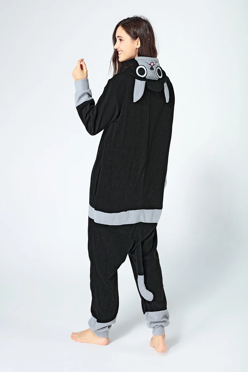 HKSNG/Новинка милая пижама в виде животного Ellione Airu Kigurumi кота комбинезон Melynx костюмы