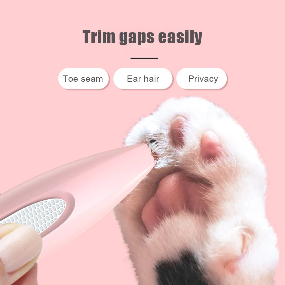 Легкая мини машинка для стрижки домашних животных перезаряжаемый набор ухода за