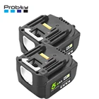 Аккумуляторная батарея 14,4 Ач 196875 в для Makita BL1430 BL1415 BL1440 194558-4 195444-0 196388-8-5 светодиодный ным индикатором